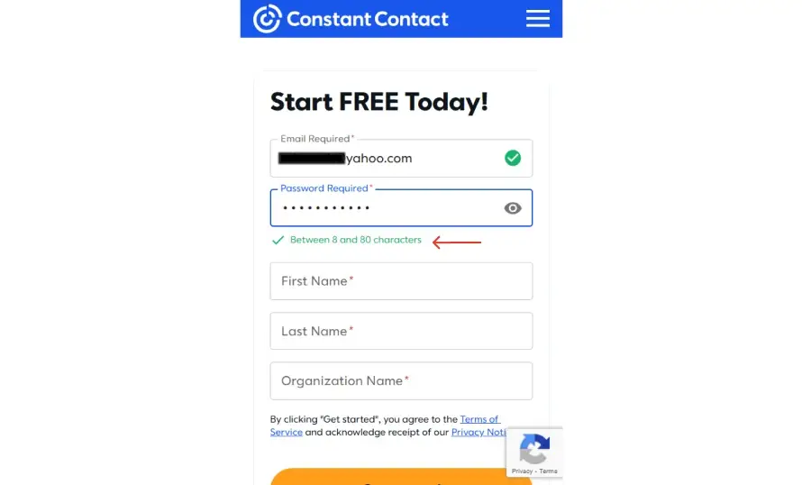 eCommerce Checkout UX - Constant Contact