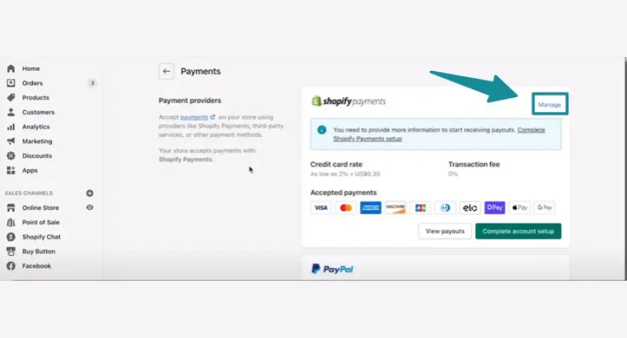 Shopify Payments